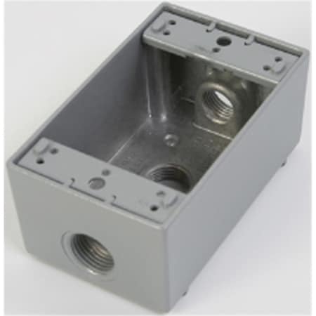 Greenfield Electrical Box, Outlet Box Type, 1 Gang B23PS